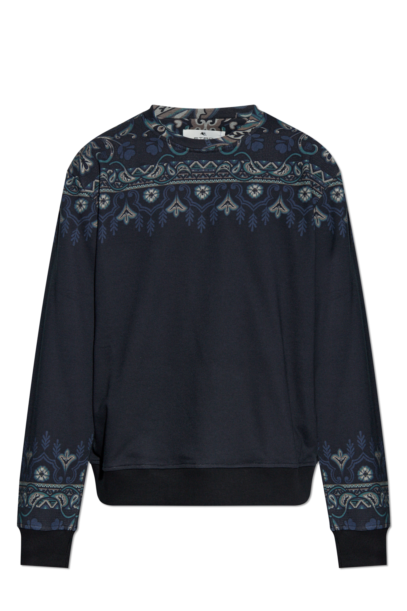 スウェット・トレーナー ETRO MRKF0067AL257 Sweatshirts Sweaters Blue ブルー（青）系 ETRO(エトロ) スウェット・トレーナー(メンズ